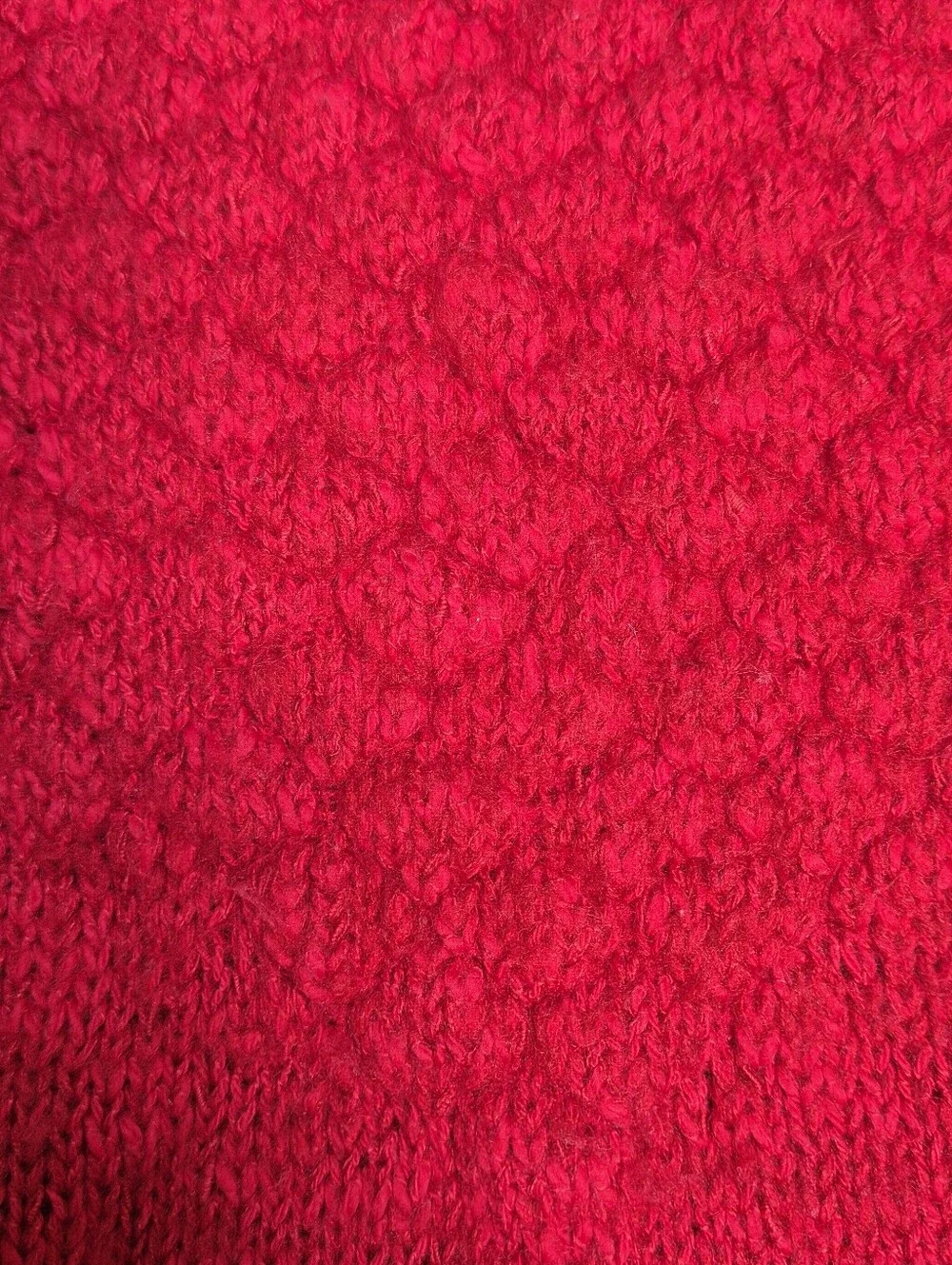 Genuine Kids OshKosh Red Knit Sweater Dress 3T Holiday Winter EUC